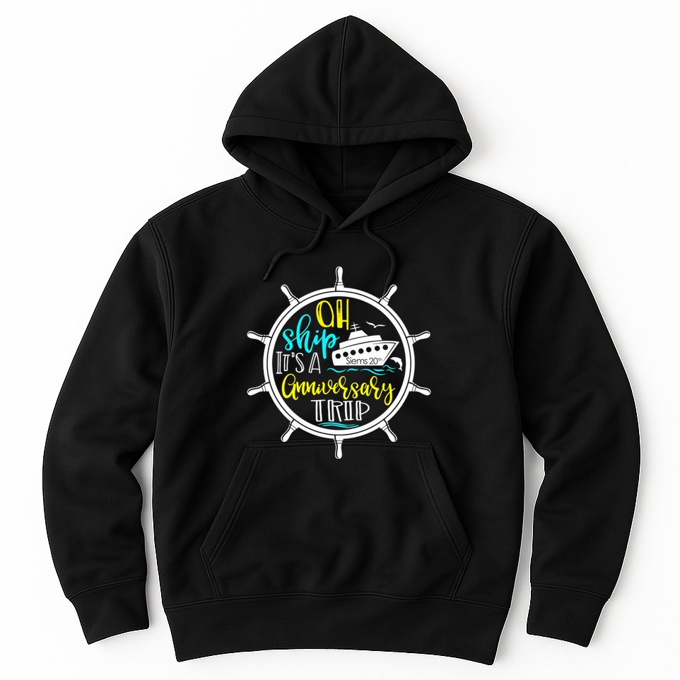 Anniversary Cruise Trip Vacation Crusing Matching Team Matching Family Hoodie