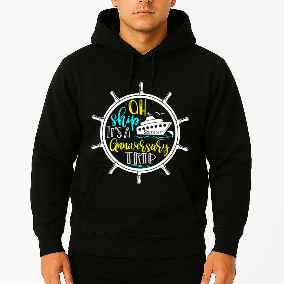 Anniversary Cruise Trip Vacation Crusing Matching Team Matching Family Hoodie