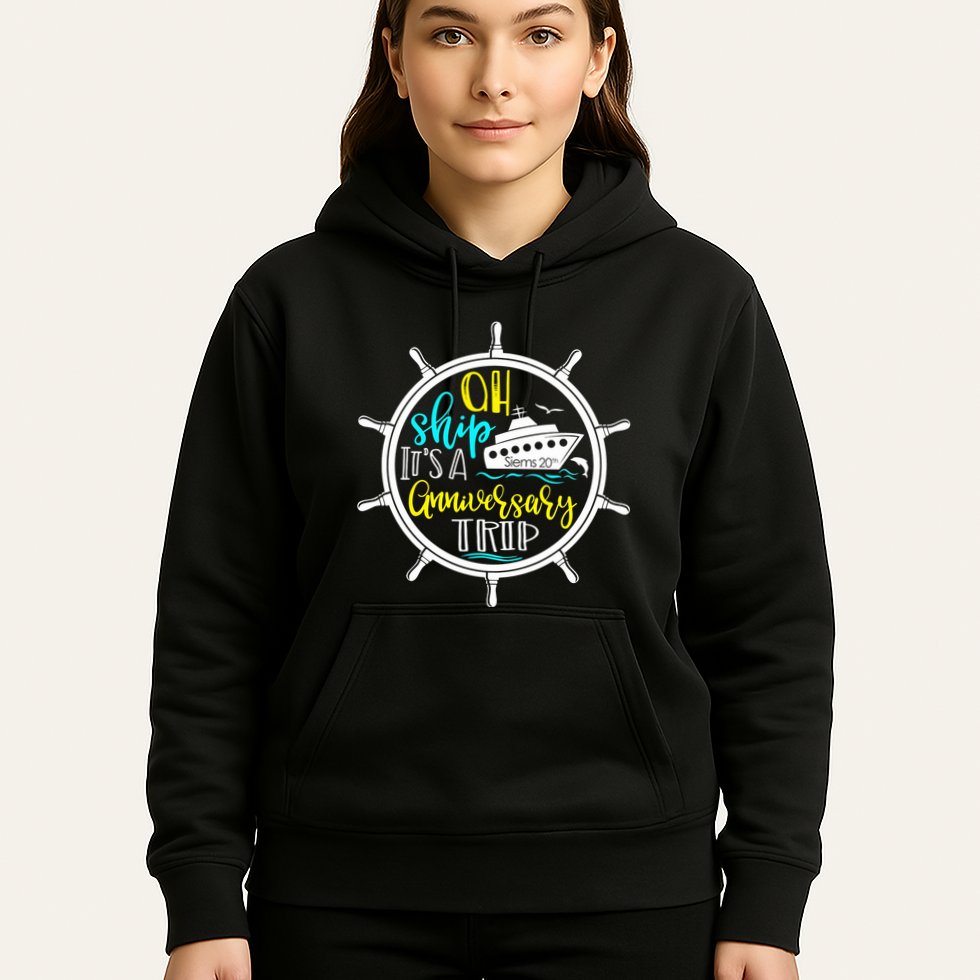 Anniversary Cruise Trip Vacation Crusing Matching Team Matching Family Hoodie
