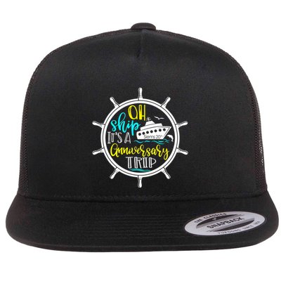 Anniversary Cruise Trip Vacation Crusing Matching Team Matching Family Flatbill Hat