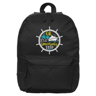 Anniversary Cruise Trip Vacation Crusing Matching Team Matching Family 16 in Basic Backpack