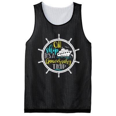 Anniversary Cruise Trip Vacation Crusing Matching Team Matching Family Mesh Reversible Basketball Jersey Tank