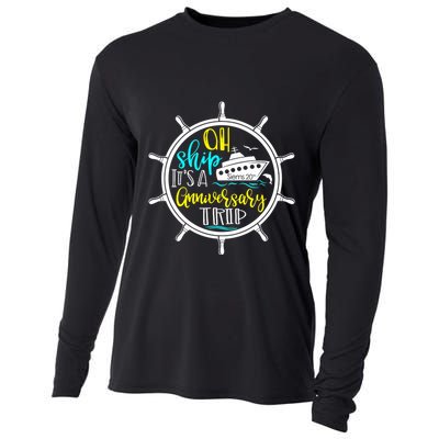 Anniversary Cruise Trip Vacation Crusing Matching Team Matching Family Cooling Performance Long Sleeve Crew