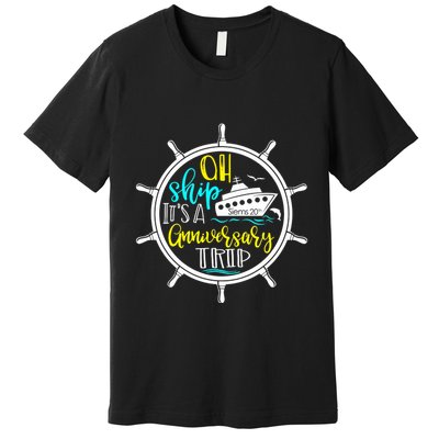 Anniversary Cruise Trip Vacation Crusing Matching Team Matching Family Premium T-Shirt