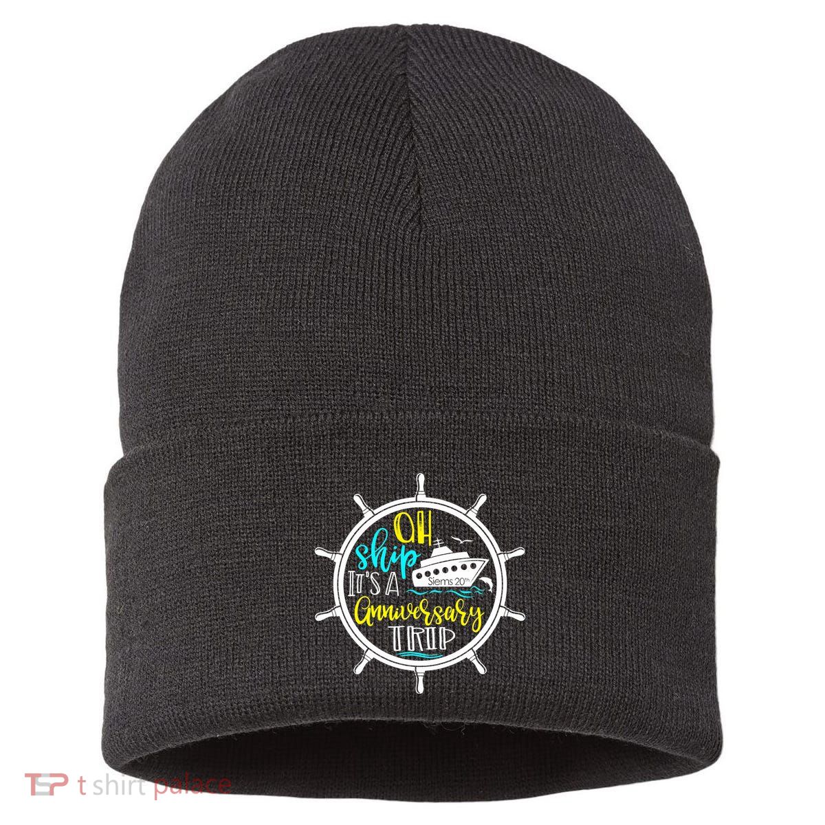 Anniversary Cruise Trip Vacation Crusing Matching Team Matching Family Sustainable Knit Beanie