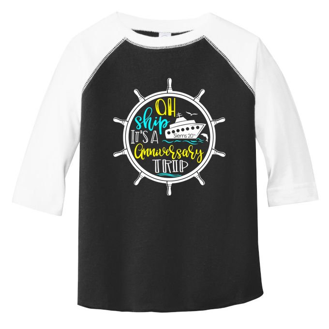 Anniversary Cruise Trip Vacation Crusing Matching Team Matching Family Toddler Fine Jersey T-Shirt