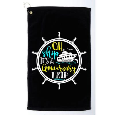Anniversary Cruise Trip Vacation Crusing Matching Team Matching Family Golf Towel