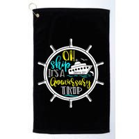Anniversary Cruise Trip Vacation Crusing Matching Team Matching Family Golf Towel