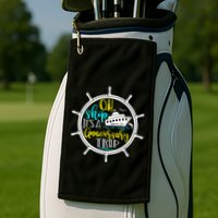 Anniversary Cruise Trip Vacation Crusing Matching Team Matching Family Golf Towel