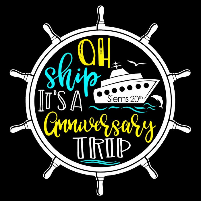 Anniversary Cruise Trip Vacation Crusing Matching Team Matching Family Women's Crop Top Tee