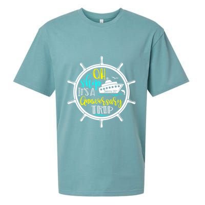 Anniversary Cruise Trip Vacation Crusing Matching Team Matching Family Sueded Cloud Jersey T-Shirt