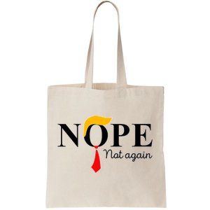 Anderson Cooper Trump Nope Not Again Jeras Ikehorn Tote Bag