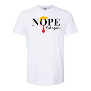 Anderson Cooper Trump Nope Not Again Jeras Ikehorn Softstyle® CVC T-Shirt