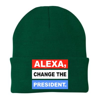 Alexa, Change The President Knit Cap Winter Beanie