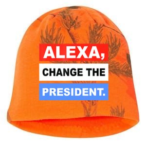 Alexa, Change The President Kati - Camo Knit Beanie