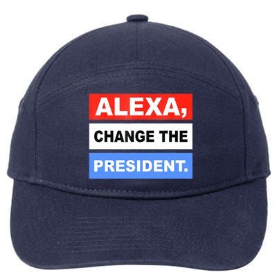 Alexa, Change The President 7-Panel Snapback Hat