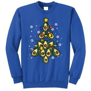 Avocado Christmas Tree Xmas Pajamas Pjs Fruit Lover Great Gift Sweatshirt