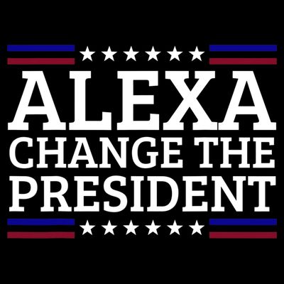 Alexa Change The President Funny Political Impeach 46 T-Shirt