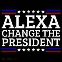 Alexa Change The President Funny Political Impeach 46 T-Shirt