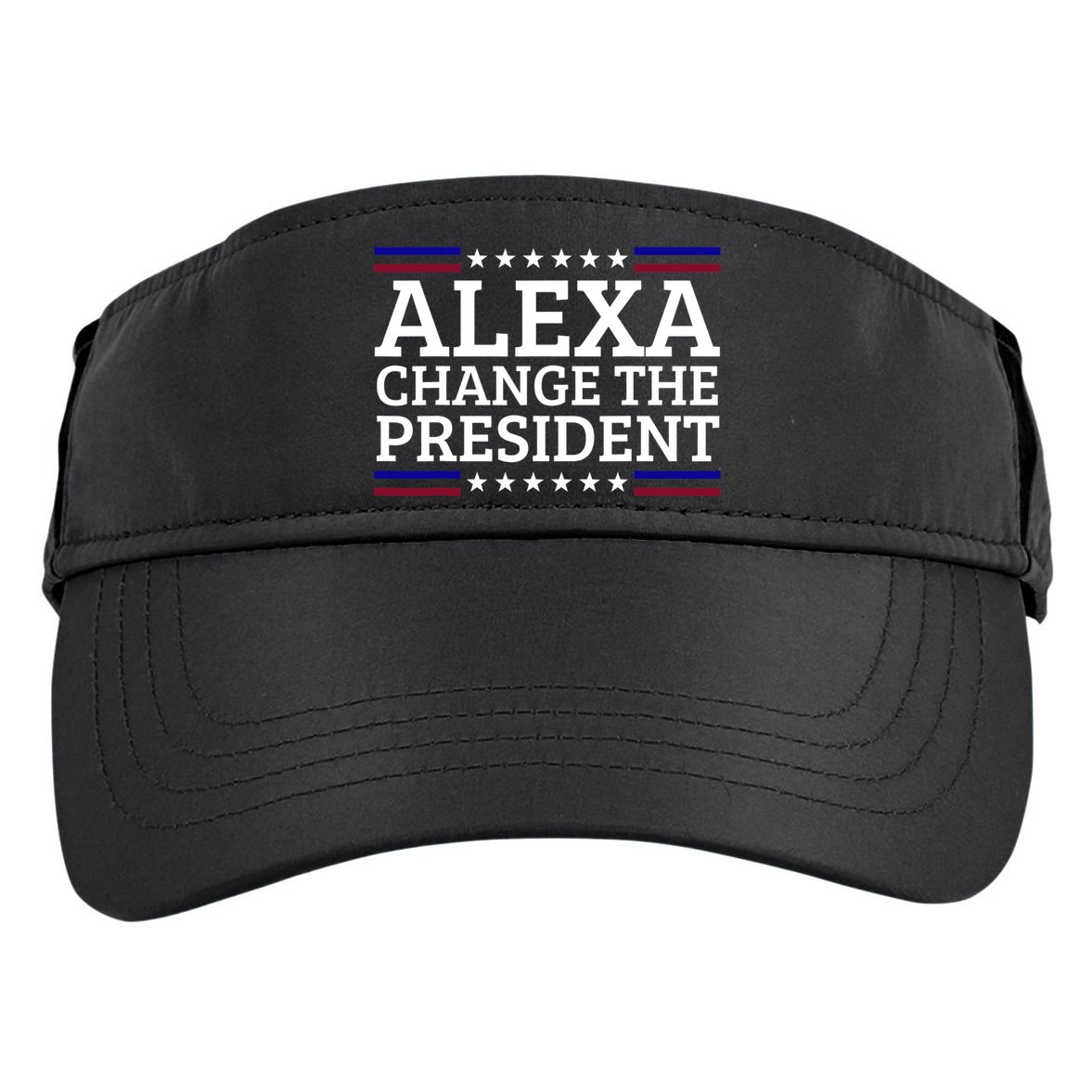 Alexa Change The President Funny Political Impeach 46 Adult Drive Performance Visor