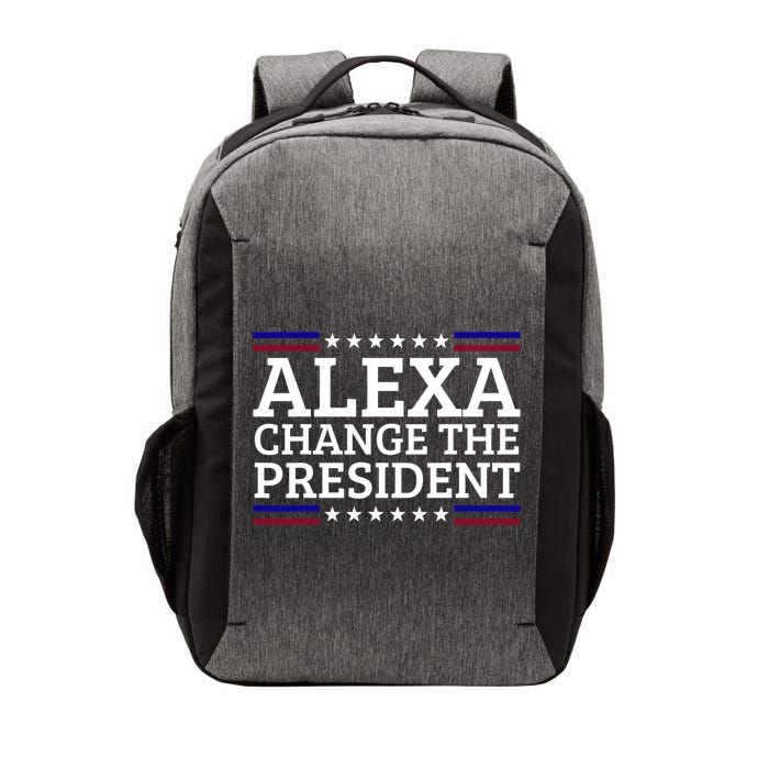 Alexa Change The President Funny Political Impeach 46 Vector Backpack
