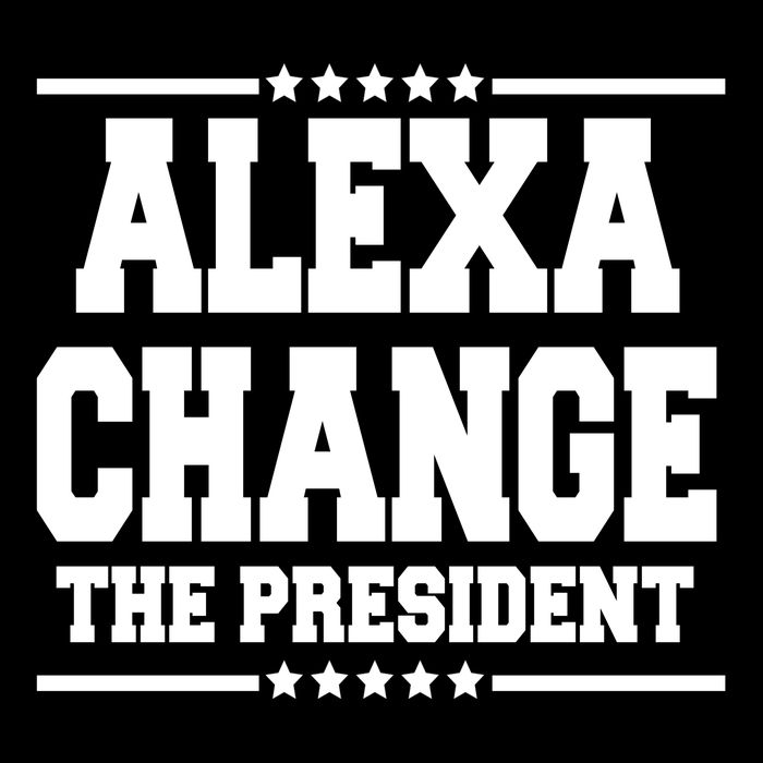 Alexa Change The President Funny Elections 16 in Basic Backpack