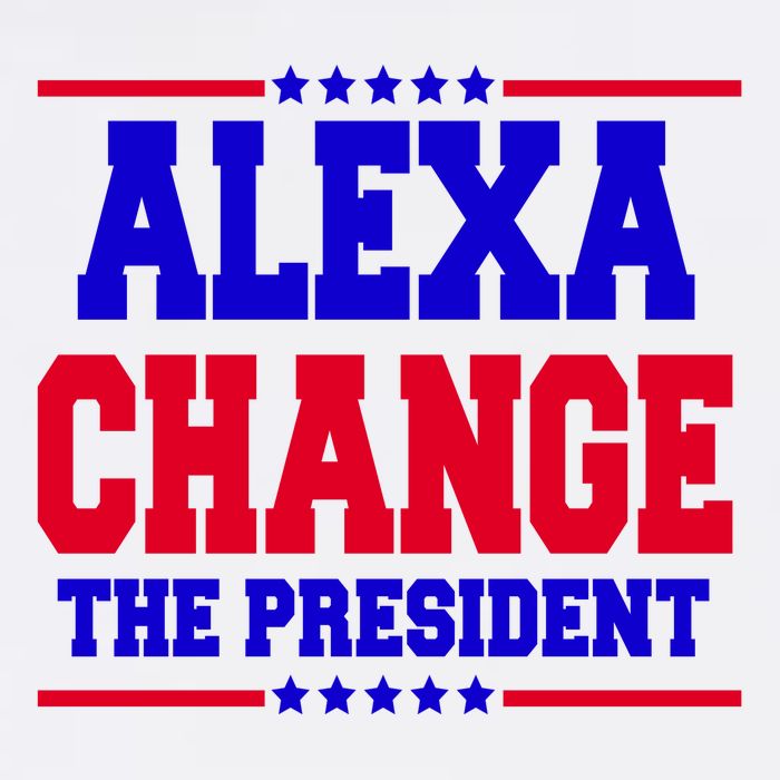 Alexa Change The President Funny Elections Adult Drive Performance Visor