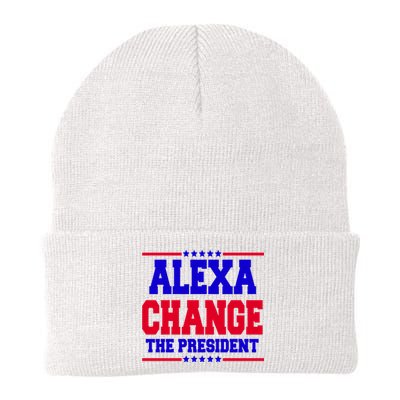 Alexa Change The President Funny Elections Knit Cap Winter Beanie