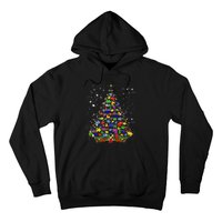 Autism Christmas Tree Lights Xmas Cute Xmas Autism Awareness Hoodie