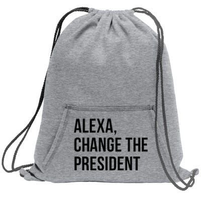 A.lexa Change The President Funny Saying Quote Sweatshirt Cinch Pack Bag