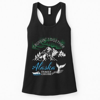 Alaska Cruisin Together Family Cruise North Lights Cruising Womens Tank Top