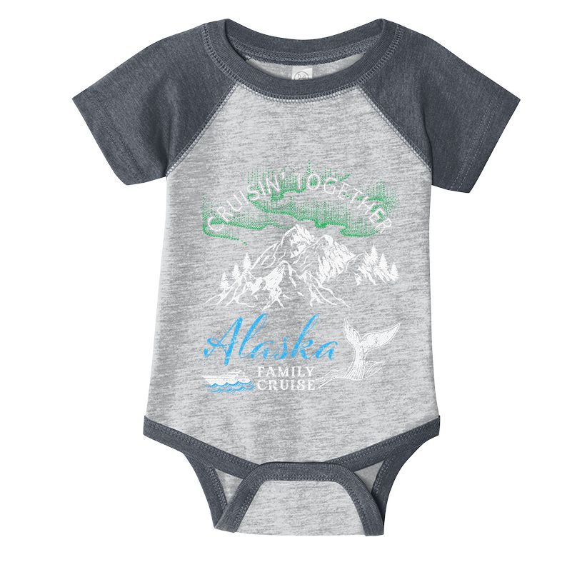 Alaska Cruisin Together Family Cruise North Lights Cruising Infant Baby Jersey Bodysuit