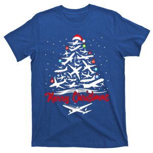 Airplane Christmas Tree Great Funny Gift T-Shirt