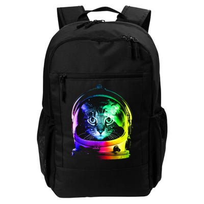 Astronaut cat Tee space cat funny astronomy Daily Commute Backpack