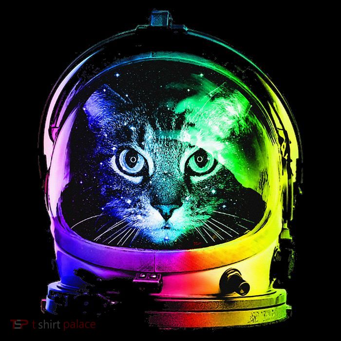 Astronaut cat Tee space cat funny astronomy Daily Commute Backpack