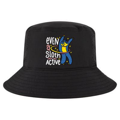 Active Sloth Funny Cool Comfort Performance Bucket Hat
