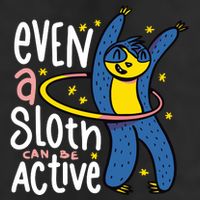 Active Sloth Funny Cool Comfort Performance Bucket Hat