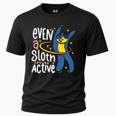 Active Sloth Funny Performance Shirt
