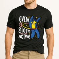 Active Sloth Funny Cooling Performance Crew T-Shirt