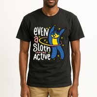 Active Sloth Funny Tall T-Shirt