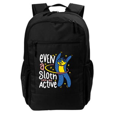 Active Sloth Funny Backpack