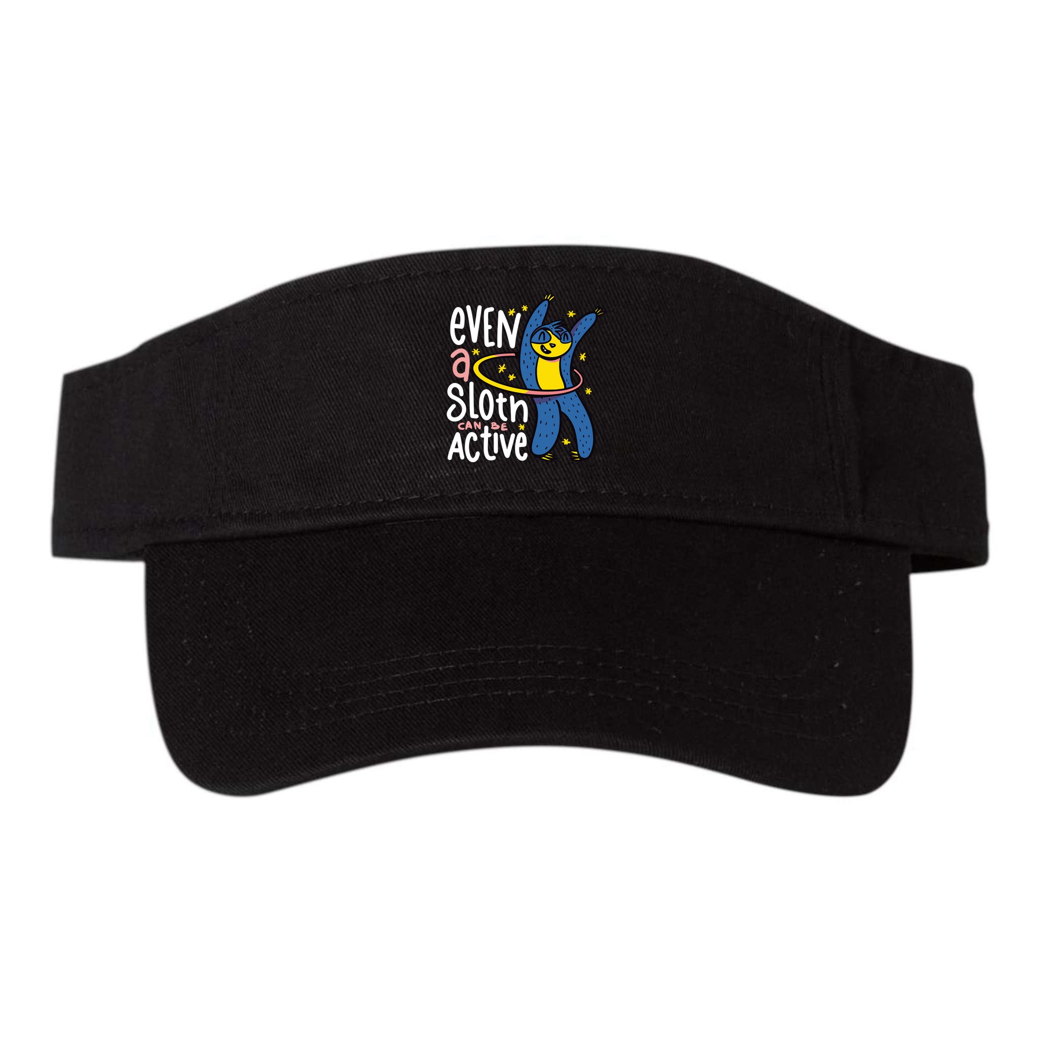 Active Sloth Funny Visor