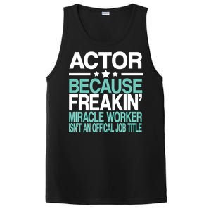 Actor Miracle Worker Official Job Title PosiCharge Competitor Tank