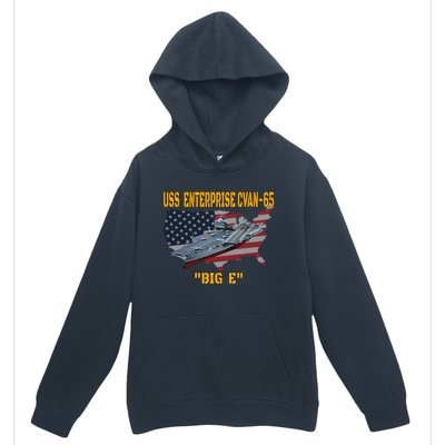 Aircraft Carrier Uss Enterprise Cvancute Gift65 Veterans Day Gift Urban Pullover Hoodie