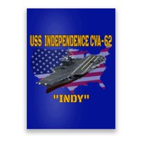 Aircraft Carrier Uss Independence Cvagift62 Veterans Day Gift Poster