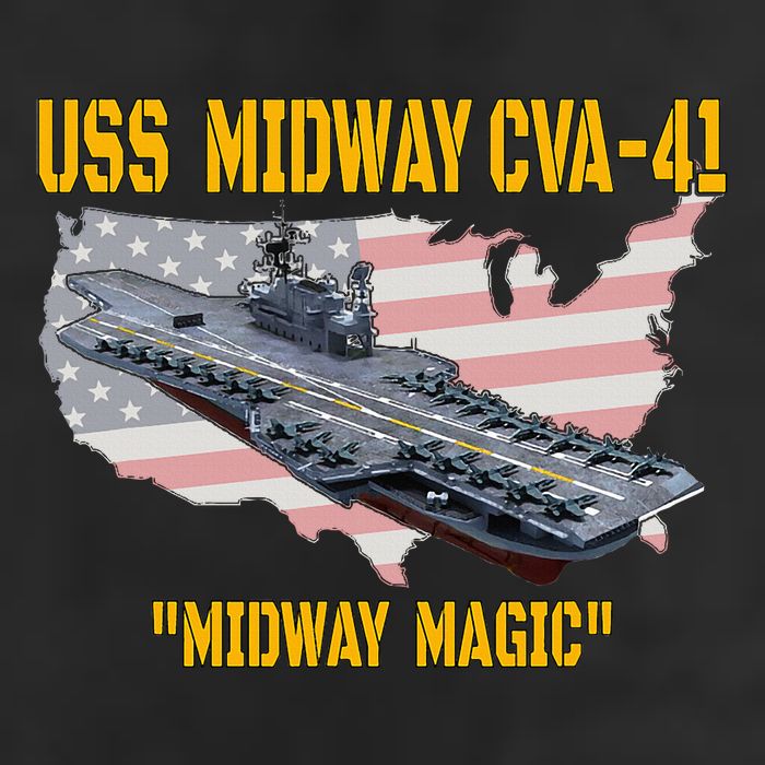 Aircraft Carrier Uss Midway Cva41 Veterans Day Adult Drive Performance Visor