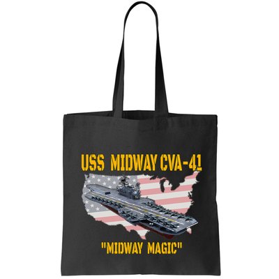 Aircraft Carrier Uss Midway Cva41 Veterans Day Bag