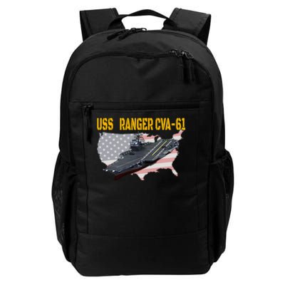 Aircraft Carrier Uss Ranger Cva61 Veterans Day Daily Commute Backpack