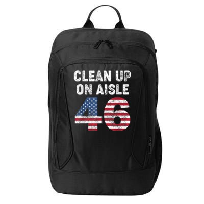 AntiBiden Clean Up On Aisle 46 Impeach Biden City Backpack