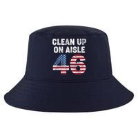 AntiBiden Clean Up On Aisle 46 Impeach Biden Cool Comfort Performance Bucket Hat